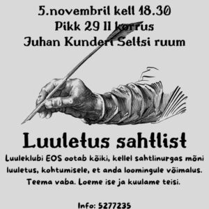 Luuletus sahtlist
