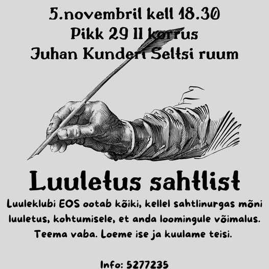 Luuletus sahtlist