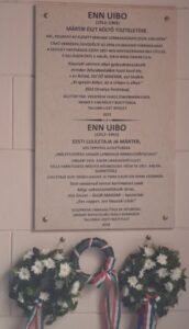 Enn Uibo mälestustahvel Ungaris