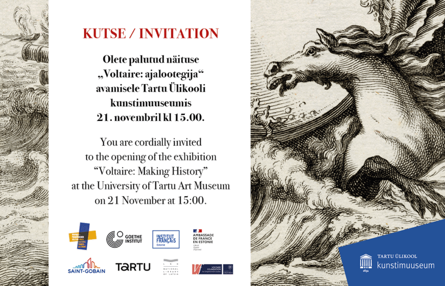 Suurepärane näitus prantsuse korüfeest Voltaire’ist