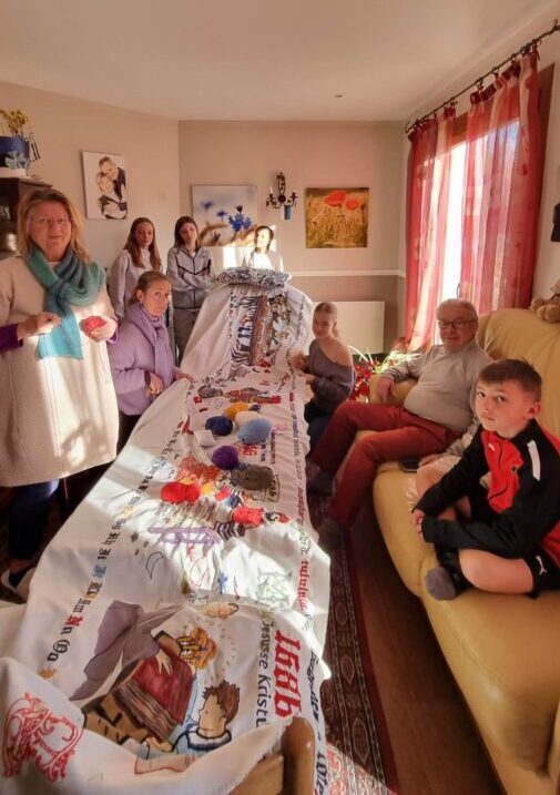 Raamatuaasta vaip Saksamaalt Prantsusmaale