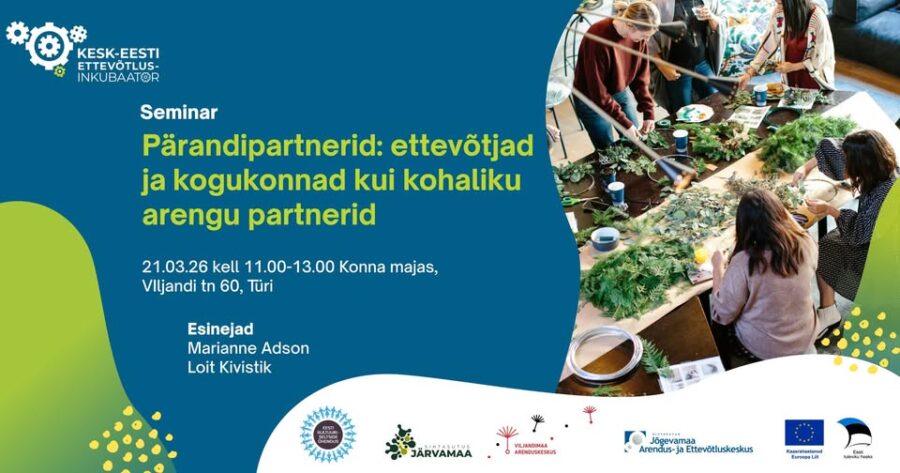 Pärandipartnerid: ettevõtjad ja kogukonnad