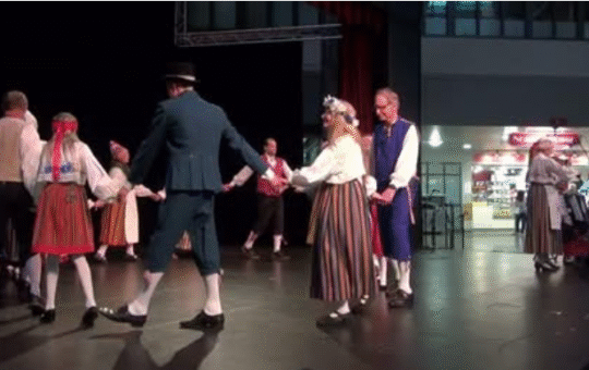Tulehoidjad folklife festivalil