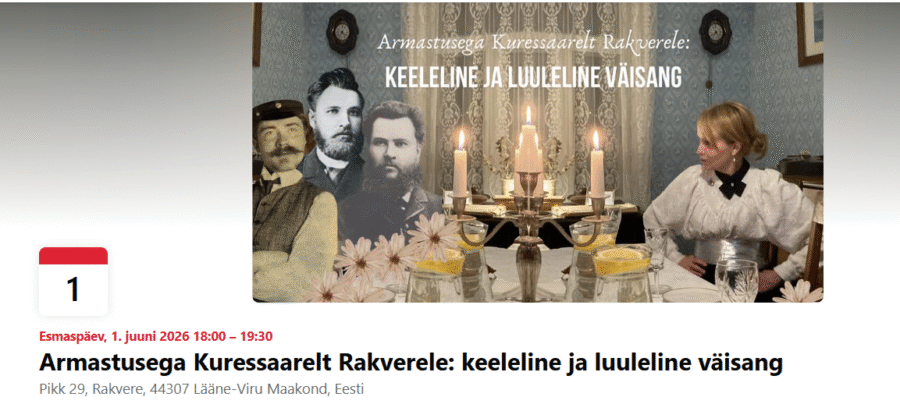 Armastusega Kuressaarelt Rakverele