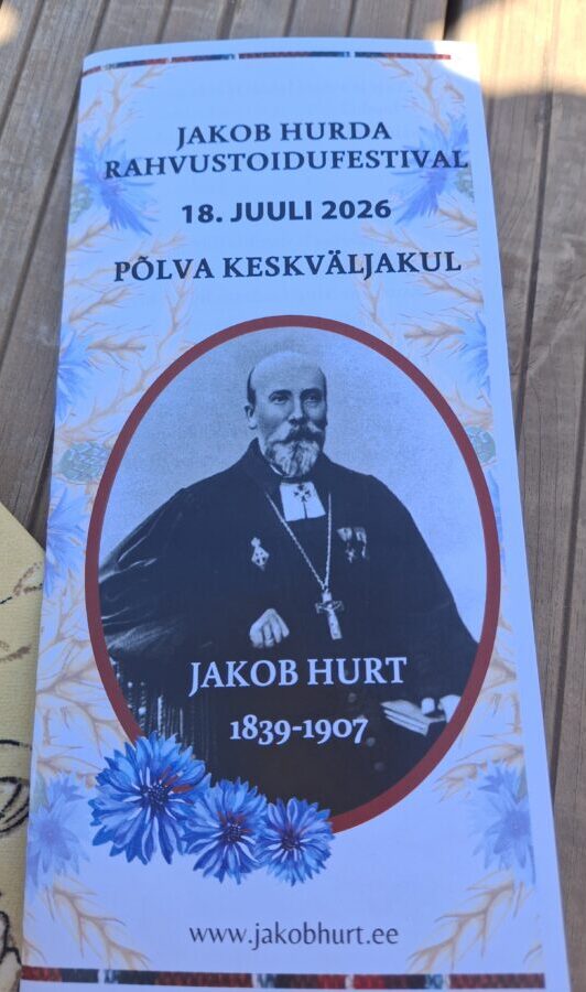 Jakob Hurda selts jagas tunnustust