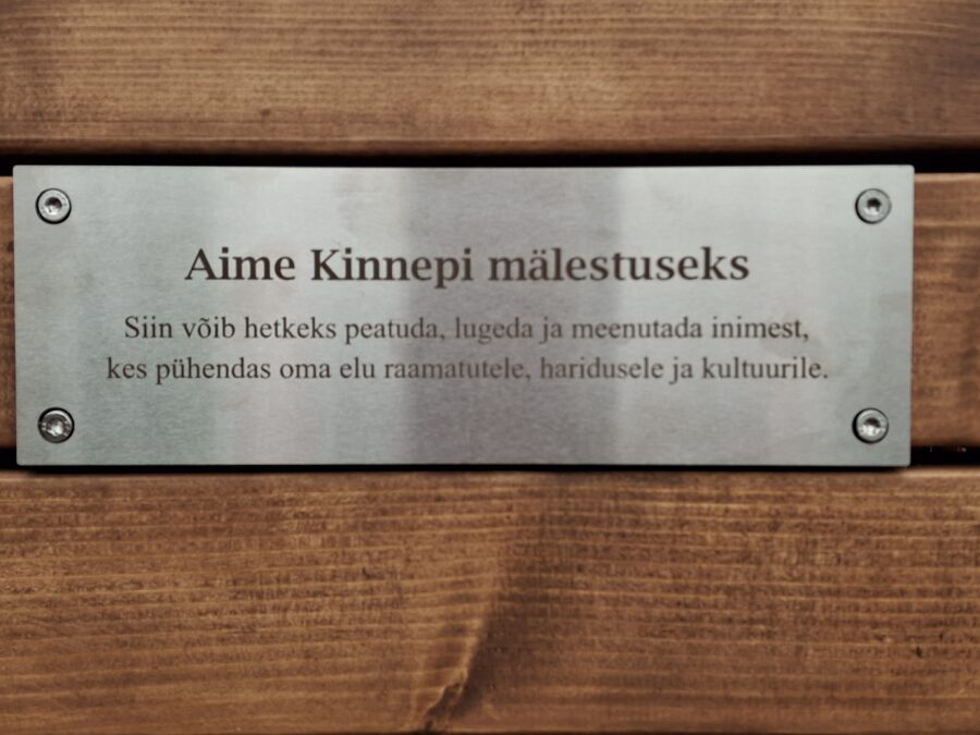 Aime Kinnepi mälestuseks. A ja O lugu.