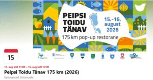 Peipsi Toidu Tänav 2026
