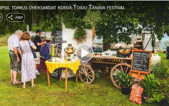 Peipsil toimus üheksandat korda Toidu Tänava festival